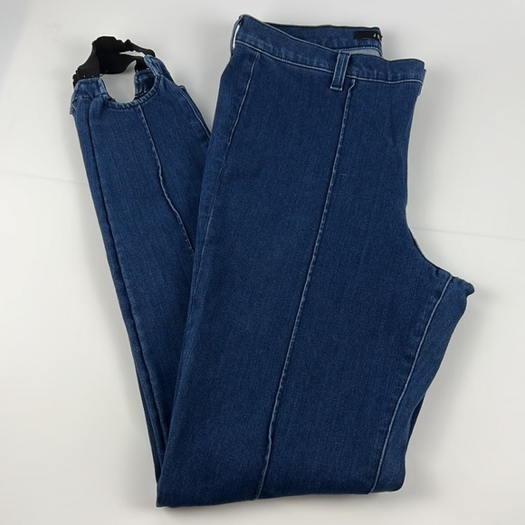 J Brand Maria Stirrup Skinny Jeans Sz:31 - Picture 2 of 16